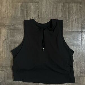 Danskin Black Sleeveless Tank Top